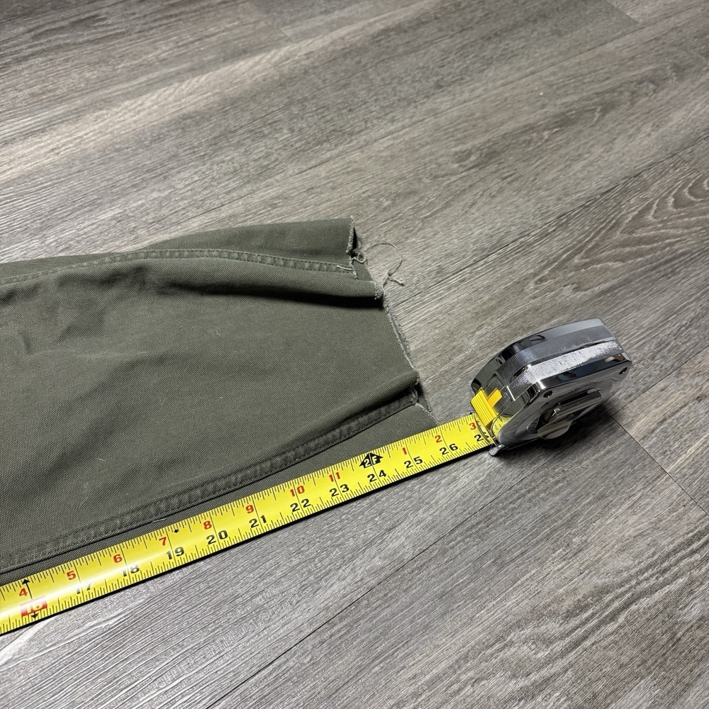 Dickies Relaxed Straight Leg Carpenter Overalls Green Women XS Workwear - Picture 7 of 11